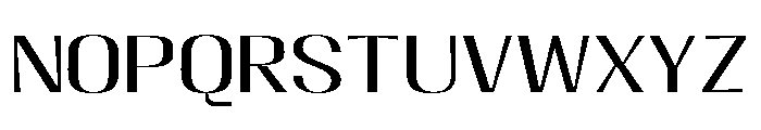 Megion ExtraExpanded Font UPPERCASE