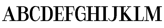 Meglo Font UPPERCASE
