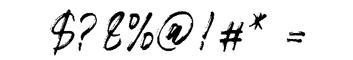 Megoligon Font OTHER CHARS