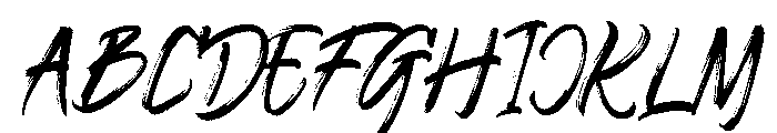 Megoligon Font UPPERCASE