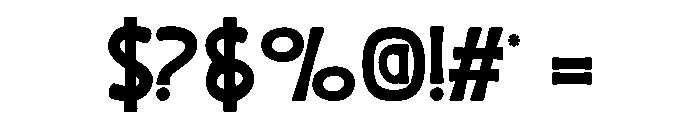 Mehogan Font OTHER CHARS