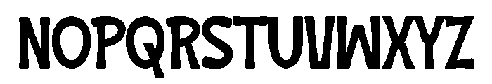 Mehogan Font UPPERCASE
