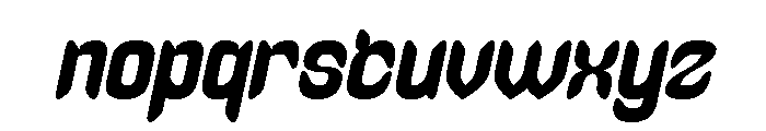 Melancholic Romance Bold Italic Font LOWERCASE
