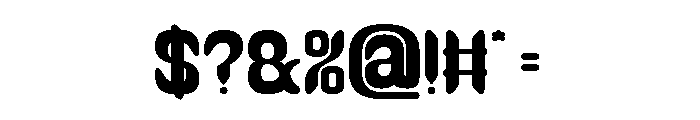 Melancholic Romance Bold Font OTHER CHARS