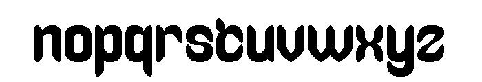 Melancholic Romance Bold Font LOWERCASE