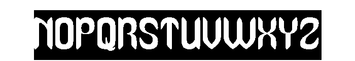 Melancholic Romance-Inverse Font UPPERCASE