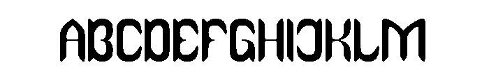 Melancholic Romance-Light Font UPPERCASE