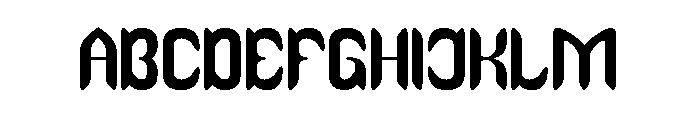 Melancholic Romance Font UPPERCASE