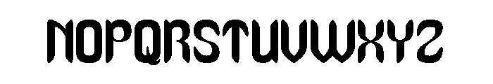 Melancholic Romance Font UPPERCASE
