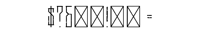 Melancholy Regular Font OTHER CHARS
