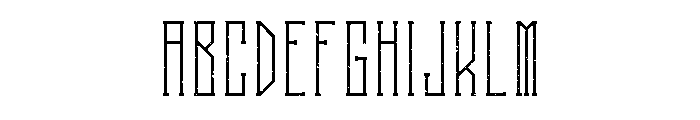 Melancholy Regular Font UPPERCASE