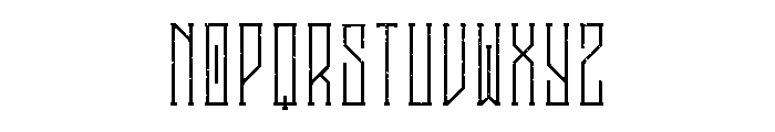 Melancholy Regular Font UPPERCASE