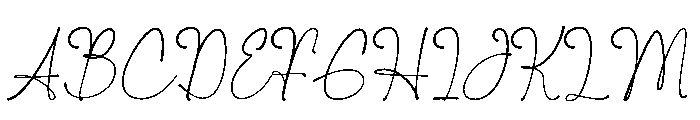 Melathea Font UPPERCASE