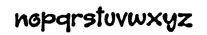 MelboRegular Font LOWERCASE