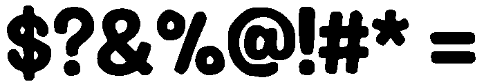Melgira Rough Font OTHER CHARS