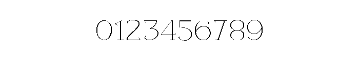 Melgita Benka Extra Light Font OTHER CHARS
