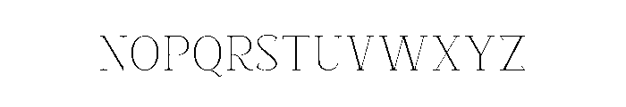 Melgita Benka Extra Light Font UPPERCASE