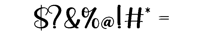 Melintta Font OTHER CHARS