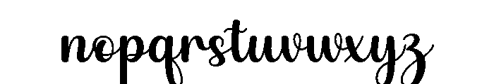 Melintta Font LOWERCASE