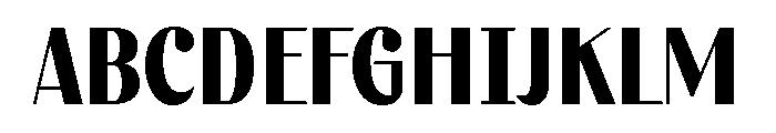Meliny Font UPPERCASE
