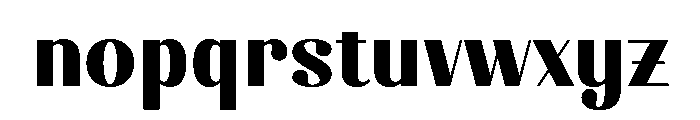 Meliny Font LOWERCASE