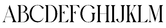 Mellano Font UPPERCASE