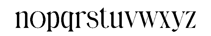 Mellano Font LOWERCASE