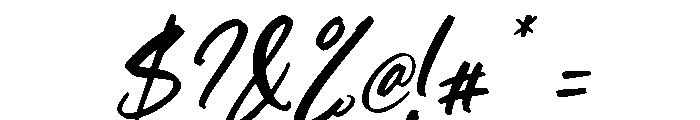 Mellarose Italic Font OTHER CHARS