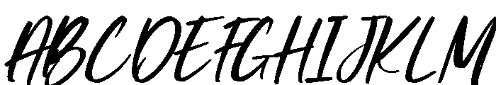 Mellarose Italic Font UPPERCASE