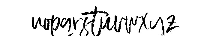 Mellisca Font LOWERCASE