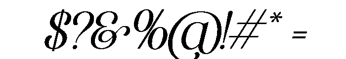 MellkyBlush-Regular Font OTHER CHARS