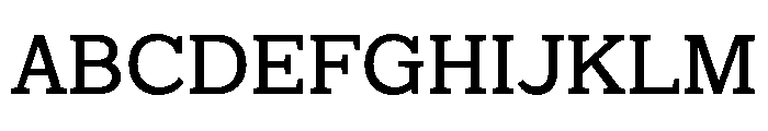 Mello Serif Extra Light Font UPPERCASE