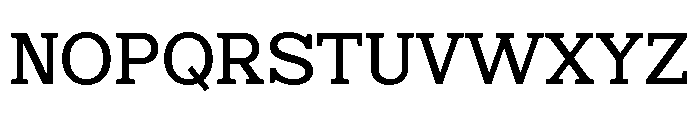 Mello Serif Extra Light Font UPPERCASE