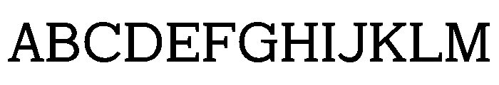 Mello Serif Thin Font UPPERCASE