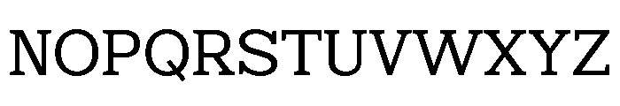 Mello Serif Thin Font UPPERCASE