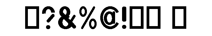 Mello Vista Regular Font OTHER CHARS