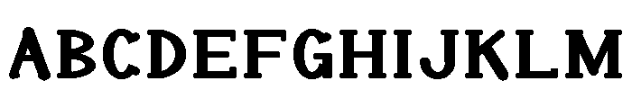 Mello Vista Regular Font UPPERCASE