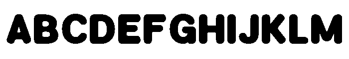 Melloby Regular Font UPPERCASE