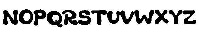 Melloby Font UPPERCASE