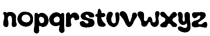 Melloby Font LOWERCASE