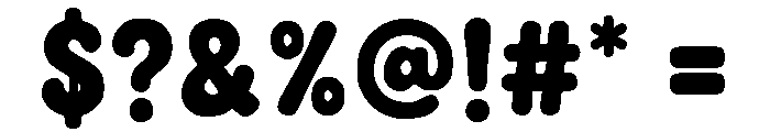 Mellow Munch Regular Font OTHER CHARS
