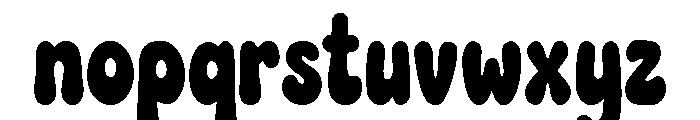 Mellow Munch Regular Font LOWERCASE