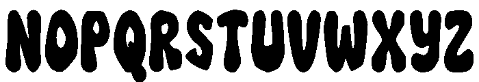 Mellow Munch Rough Font UPPERCASE