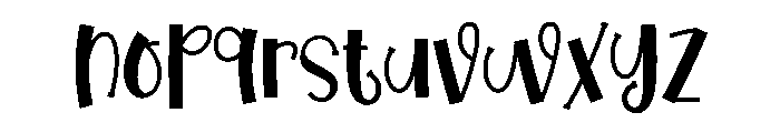 Mellow Twist Font LOWERCASE