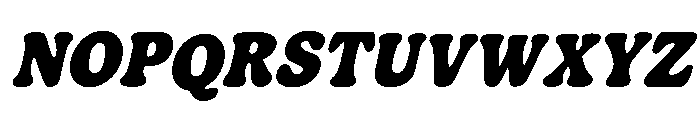 Mells-Italic Font UPPERCASE