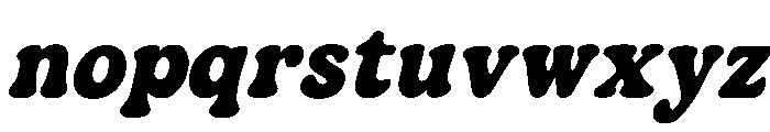 Mells-Italic Font LOWERCASE