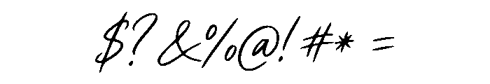 Melluvo Regular Font OTHER CHARS