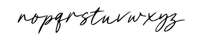 Melluvo Regular Font LOWERCASE
