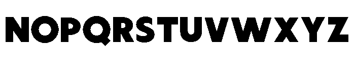 Melmo Regular Font UPPERCASE