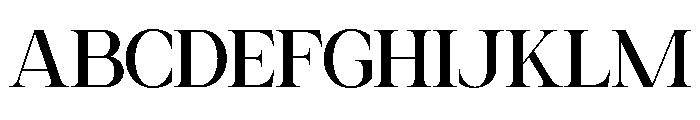 Melnora-Regular Font UPPERCASE